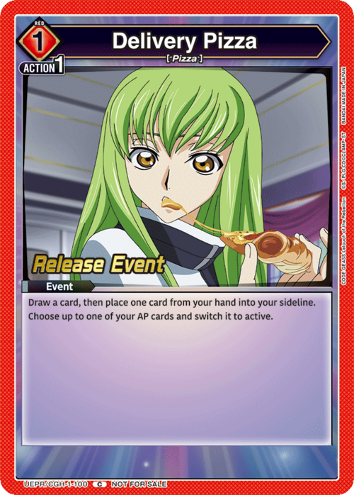 Delivery Pizza Card Front