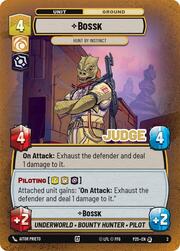 Bossk - Hunt By Instinct
