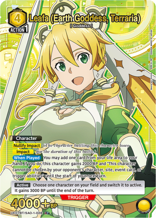 Leafa (Earth Goddess, Terraria) Card Front