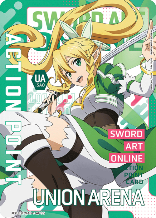 "Leafa" Action Point Card Front