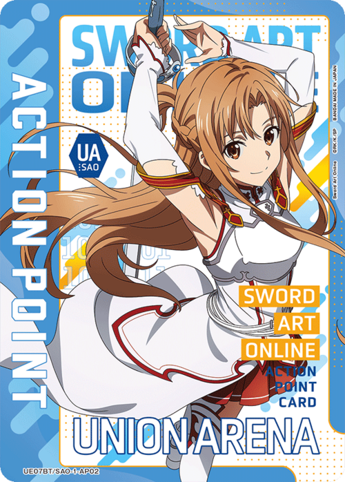 "Asuna" Action Point Card Front