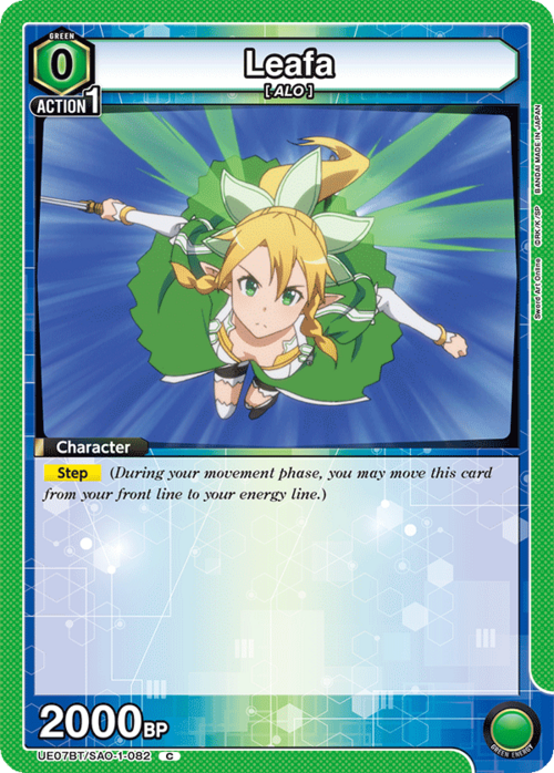 Leafa Card Front