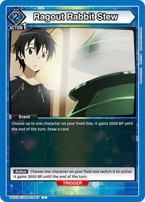 Ragout Rabbit Stew Card Front