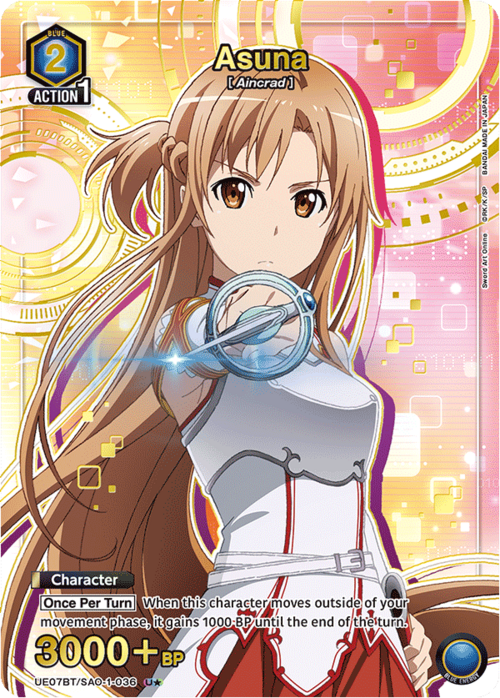 Asuna Card Front