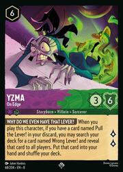 Yzma - On Edge