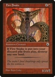 Serpiente de fuego