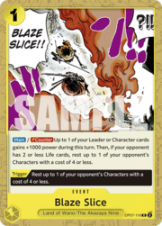 Blaze Slice