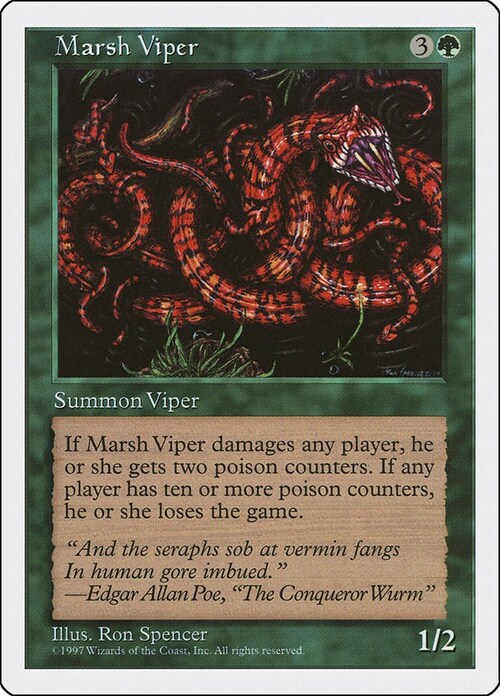 Marsh Viper Card Front