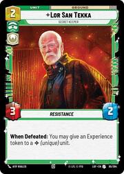 Lor San Tekka - Secret Keeper