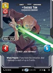 Saesee Tiin - Courageous Warrior