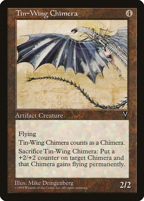 Tin-Wing Chimera Card Front