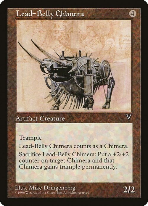 Chimera dal Ventre di Piombo Card Front