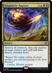 Singularity Rupture