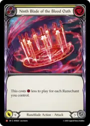 Ninth Blade of the Blood Oath