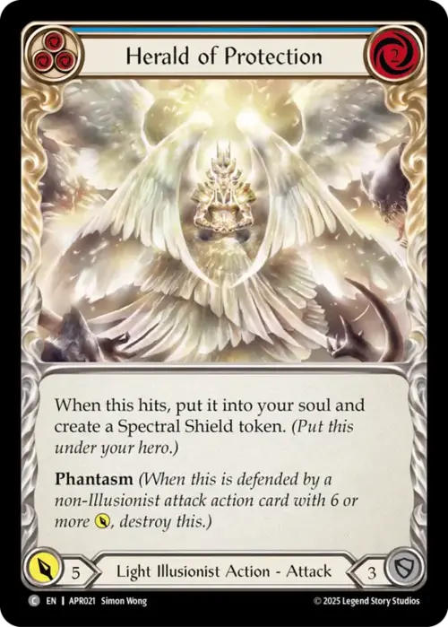 Herald of Protection - Blue