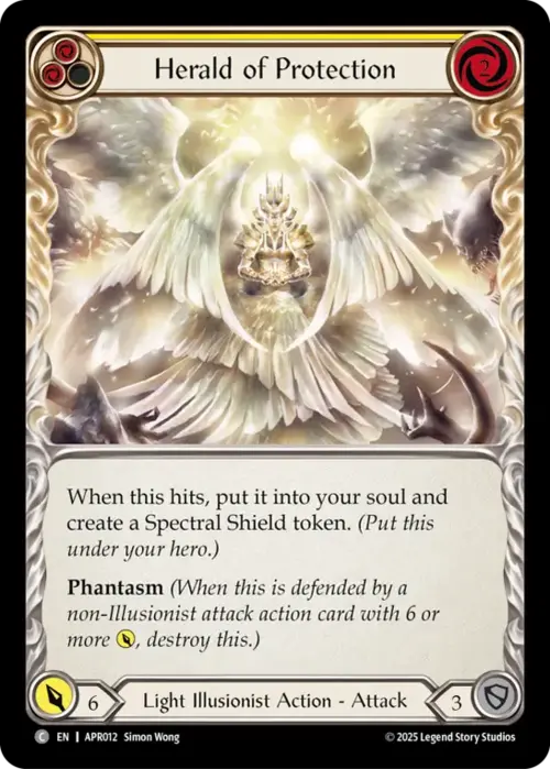 Herald of Protection - Yellow