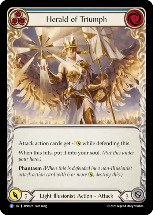 Herald of Triumph - Blue