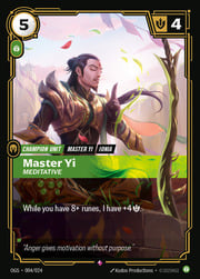 Master Yi - Medative