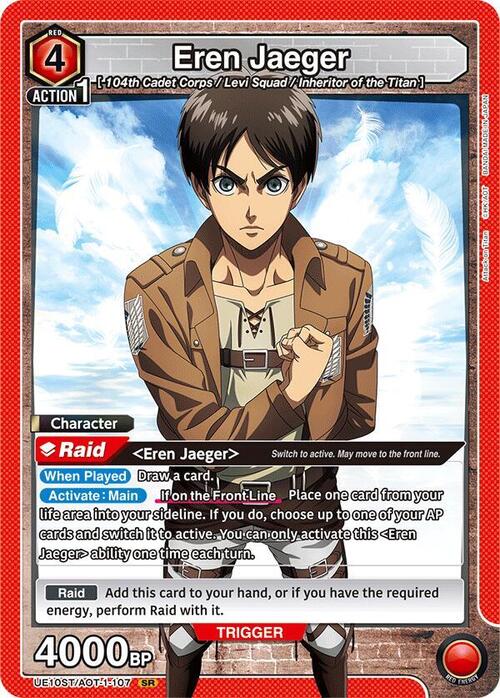 Eren Jaeger Card Front