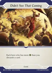 Didn't See That Coming