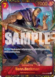 Benn.Beckman — Store Tournaments Promos (stp) — No. OP09-009 — Ver. Promo — v25-26 Offline Regionals | Top 16