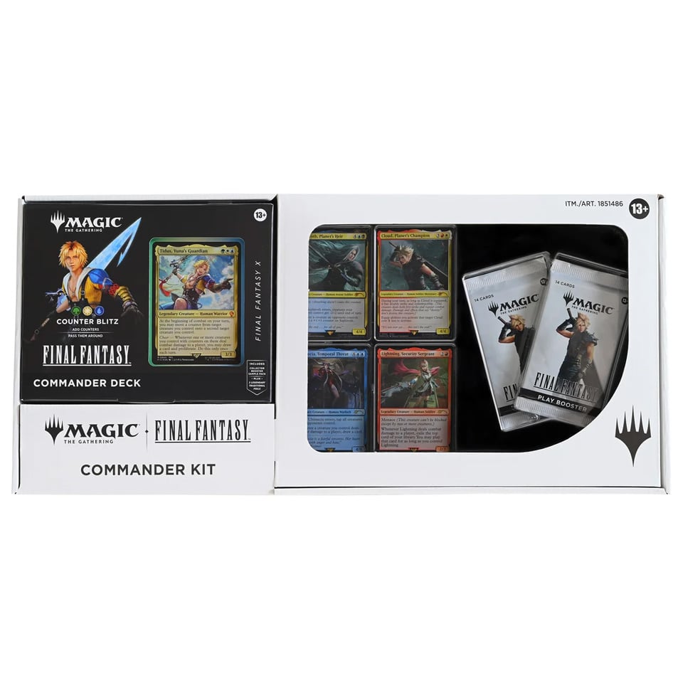Final Fantasy: "Counter Blitz" Deluxe Commander Kit