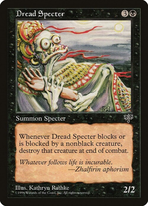 Spettro Terrificante Card Front