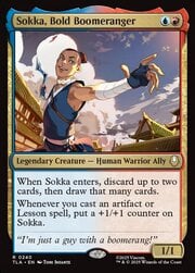 Sokka, Bold Boomeranger