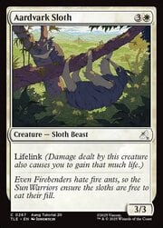 Aardvark Sloth