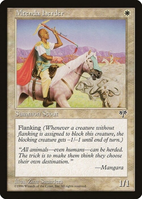 Mtenda Herder Card Front