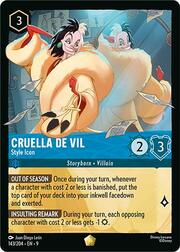Cruella De Vil - Style Icon