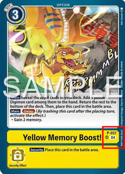 Yellow Memory Boost!