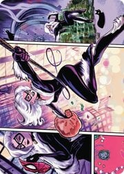 Art Series: Black Cat, Cunning Thief