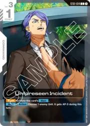 Unforeseen Incident