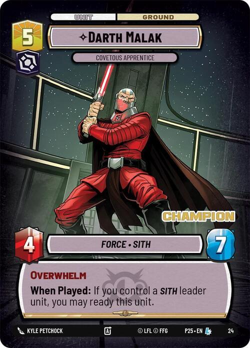Darth Malak - Covetous Apprentice