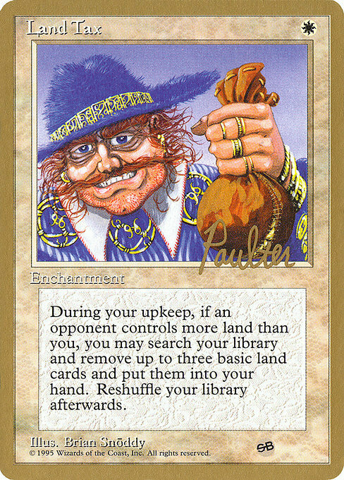 Land Tax Pro Tour 1996: Preston Poulter | Magic | CardTrader