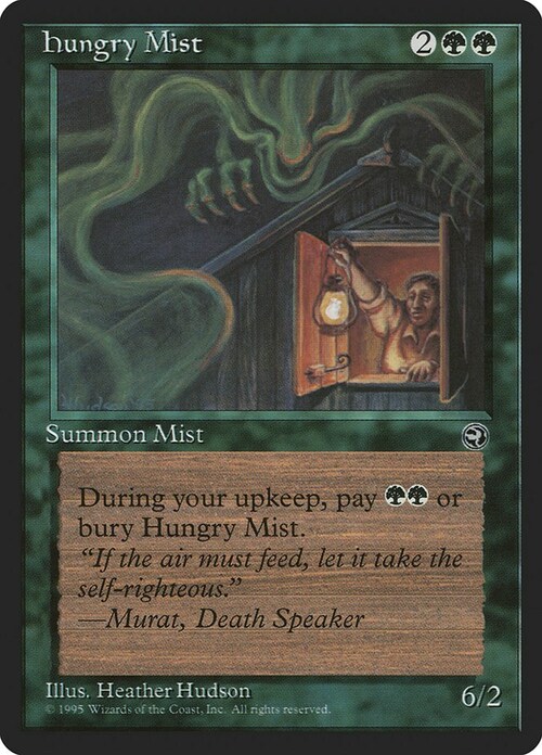 Hungry Mist Card Front