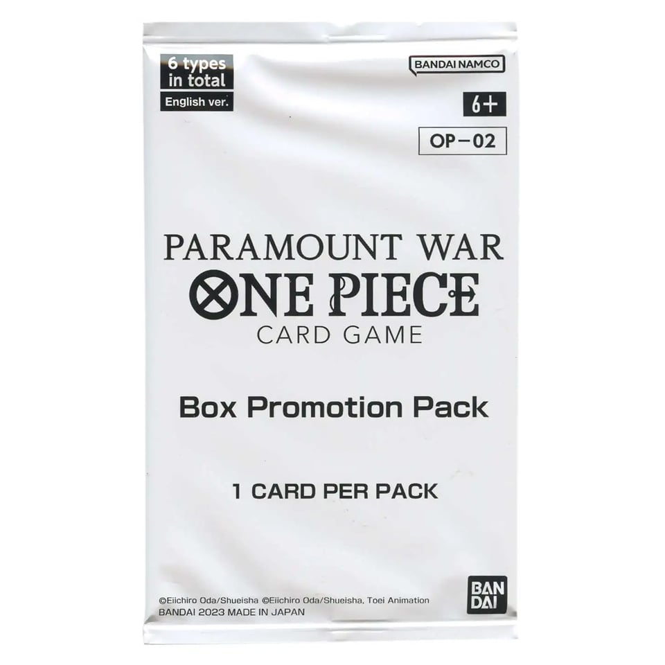 Paramount War Box Promotion Booster