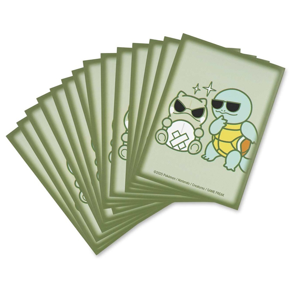 Substitute & Squirtle Card Sleeves