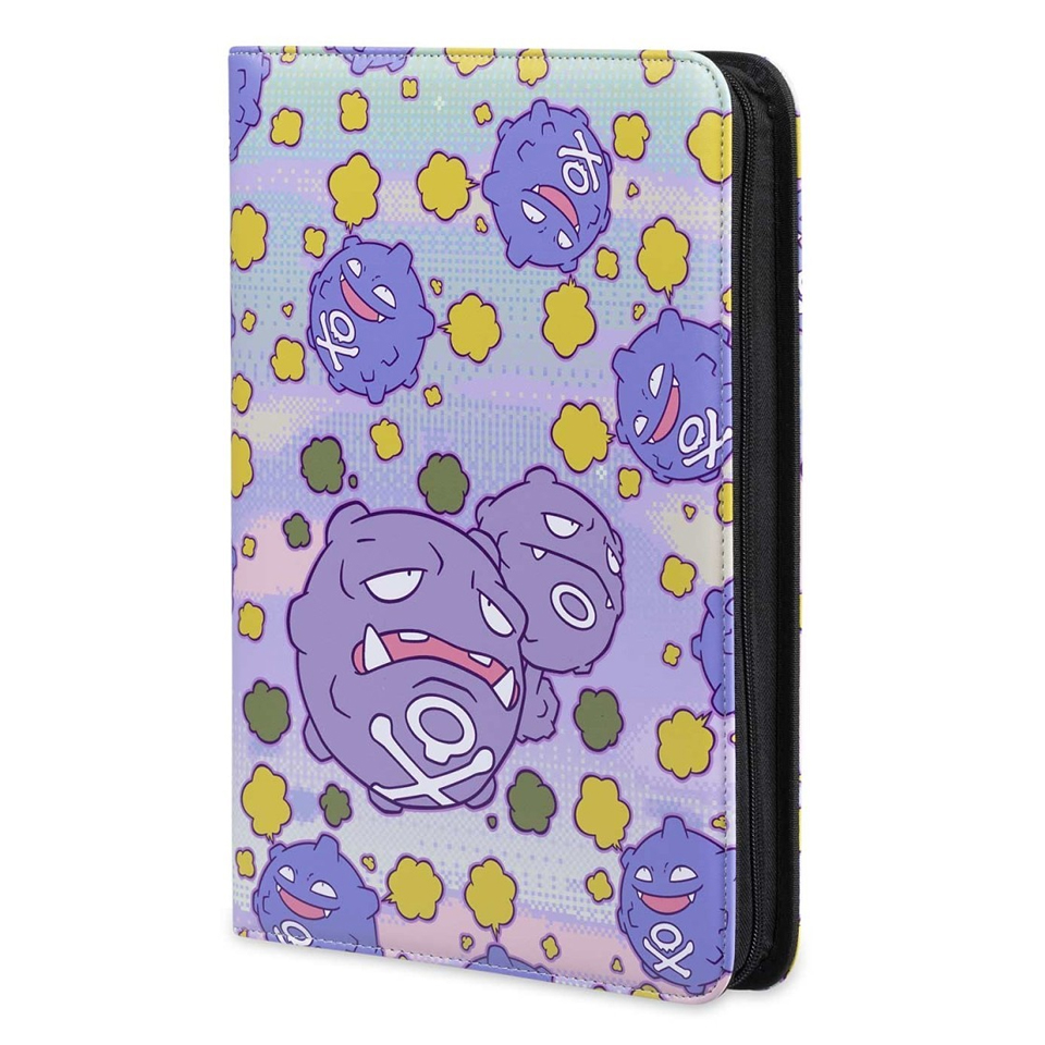 Koffing & Weezing Sunset Zip Binder