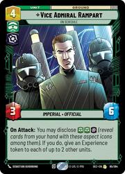 Vice Admiral Rampart - On Schedule