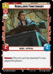 Rebellious Functionary