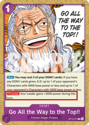 Go All the Way to the Top!!