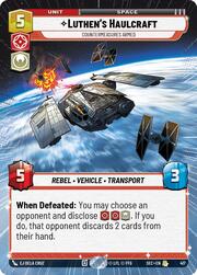 Luthen's Haulcraft - Countermeasures Armed