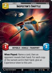 Inspectors Shuttle