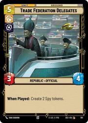 Trade Federation Delegates