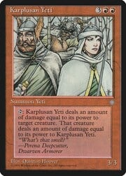 Yeti karplusano