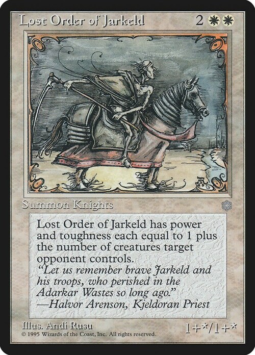 Ordine Perduto di Jarkeld Card Front