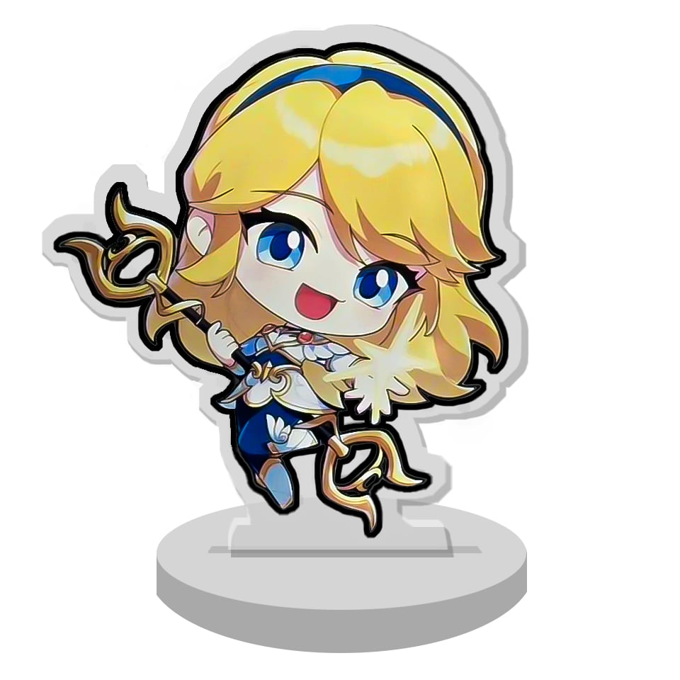 Origins Proving Grounds: "Lux" Double-Sided Acrylic Standee