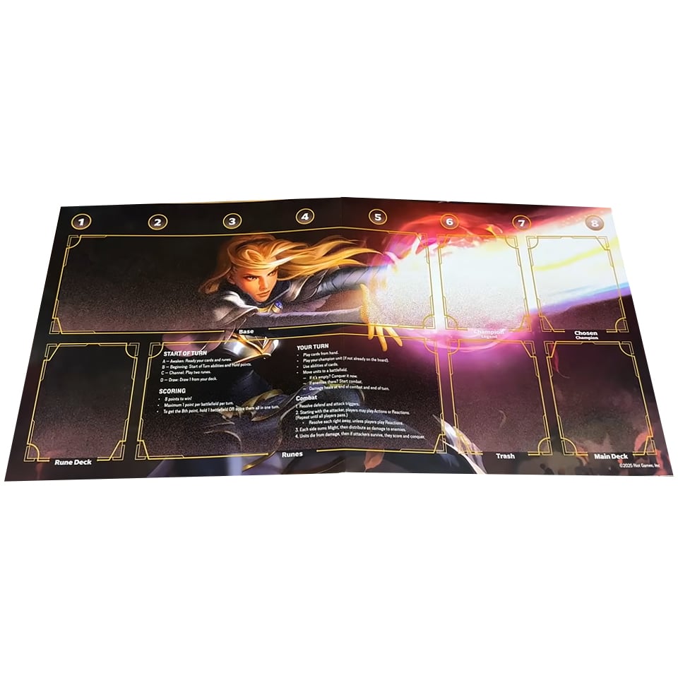 Origins Proving Grounds: "Lux - Illuminated" Cardboard Playmat